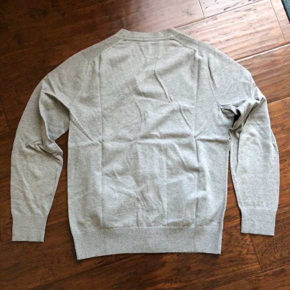 Gap mens gray button down sweater size M - Picture 3 of 5